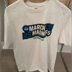 Men’s White L March Madness Shirt